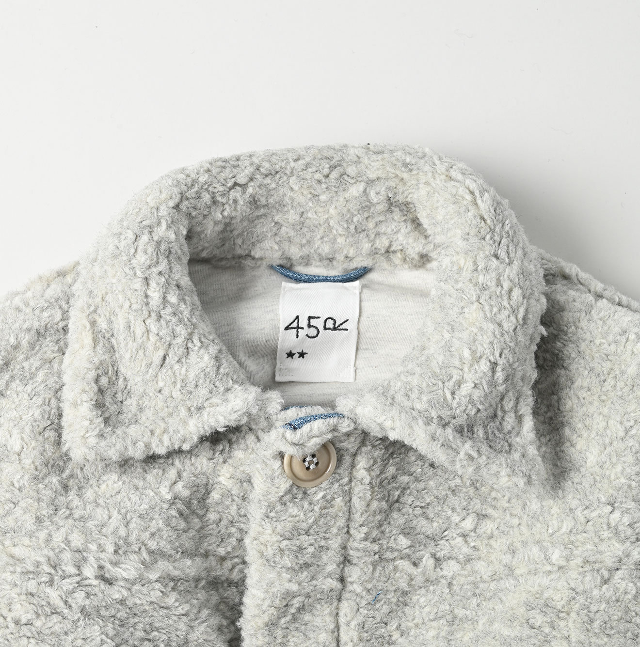 Boa x US Mou Wool Jacket Detail