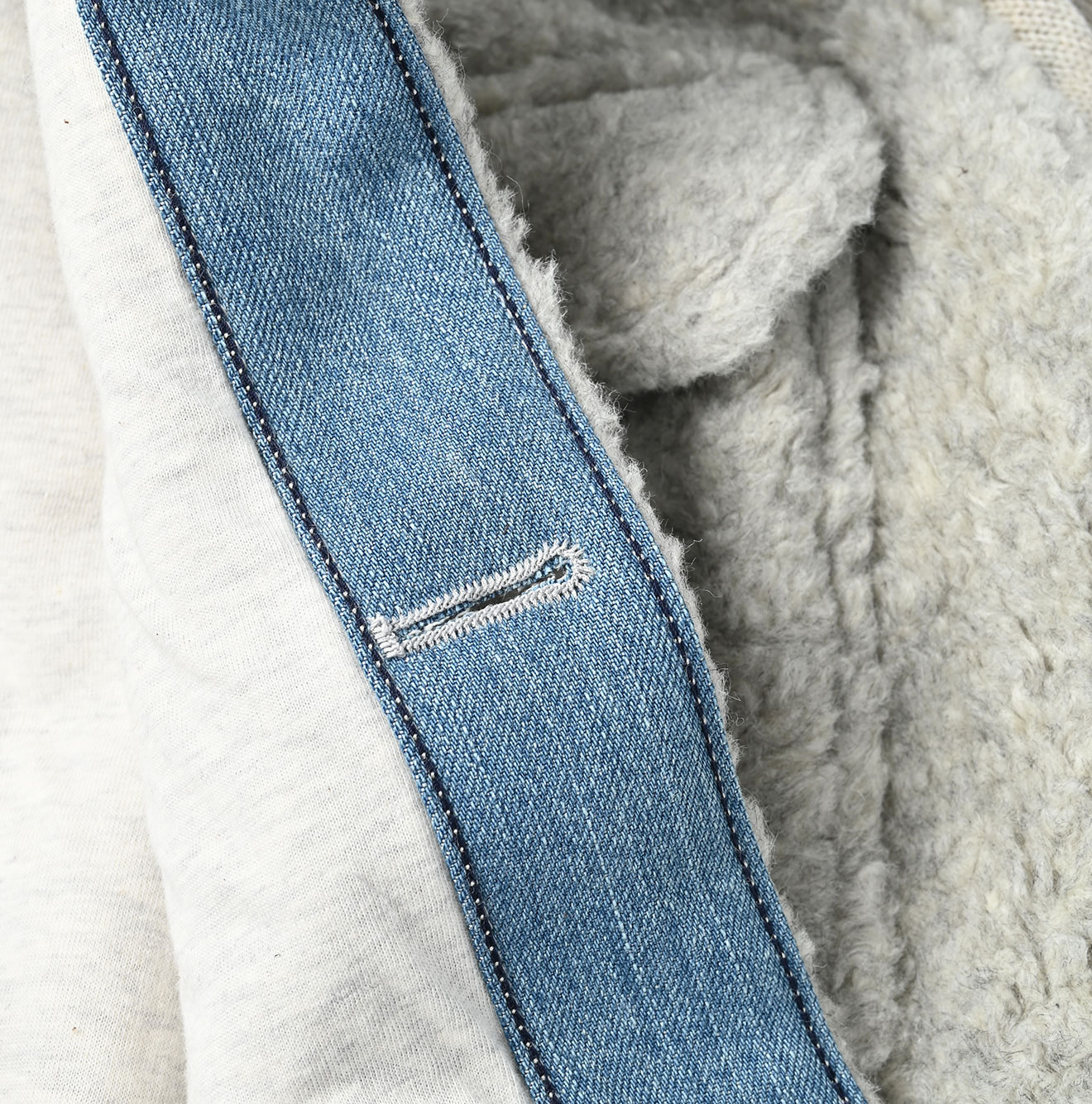 Boa x US Mou Wool Jacket Detail