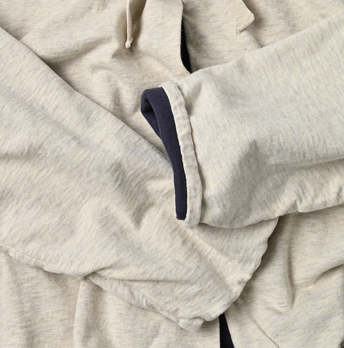 Zimbabwe Cotton Reversible Square Cardigan Detail