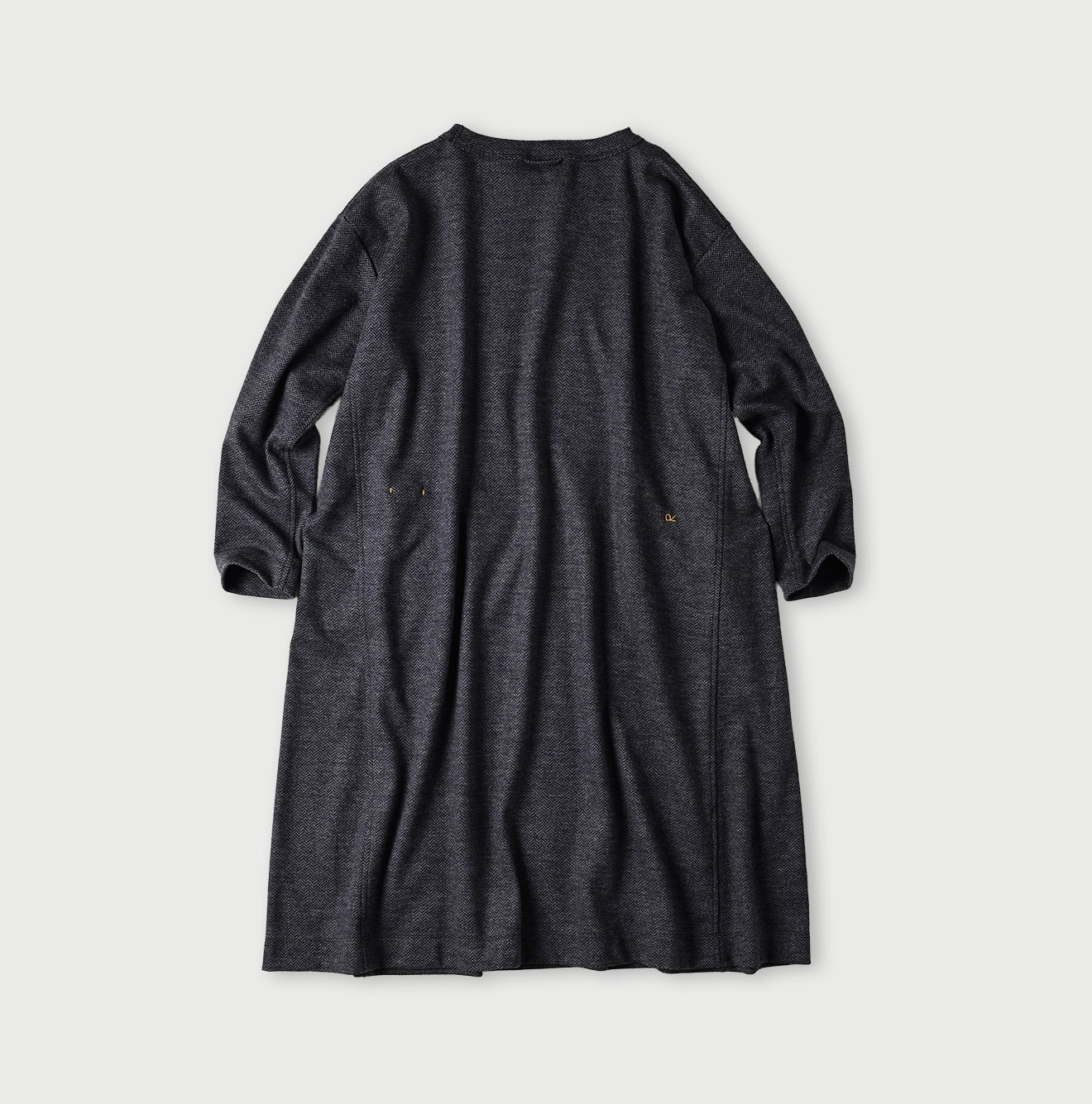Jersey Flannel Dress Back