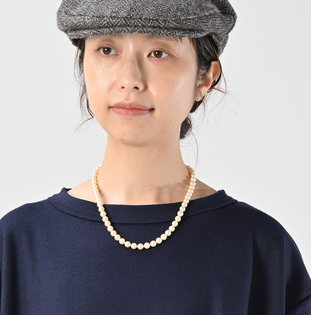 Jersey Flannel Dress Detail