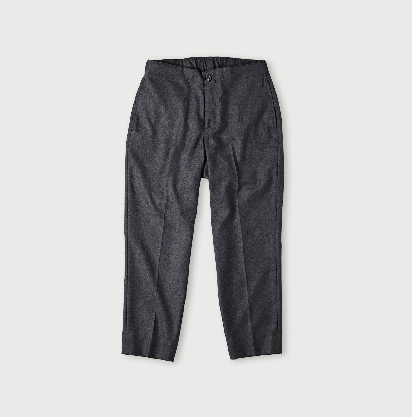 Wool Saxony Crosby Sabrina Slacks Gray Top
