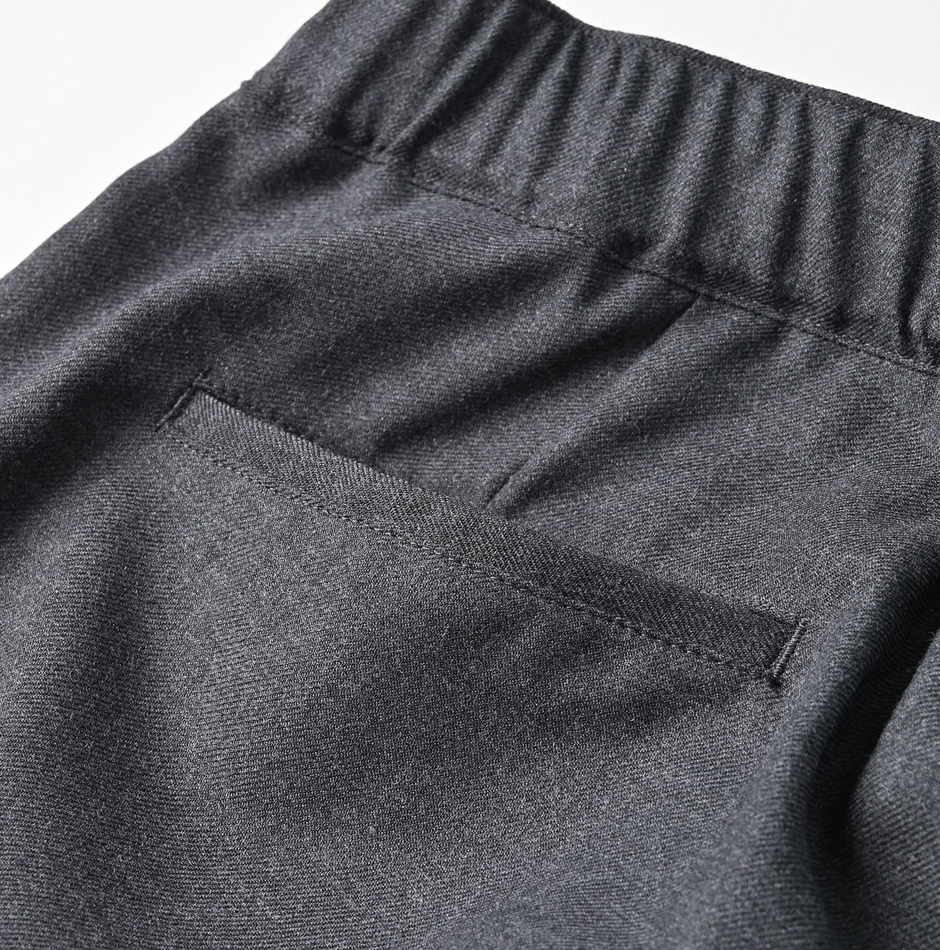 Wool Saxony Crosby Sabrina Slacks Detail