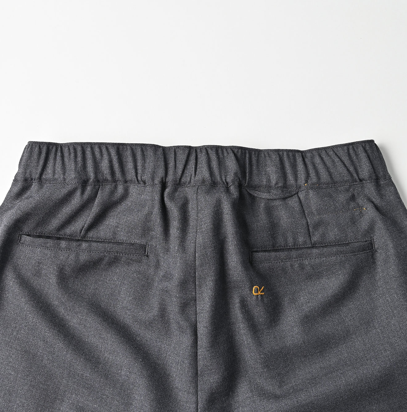 Wool Saxony Crosby Sabrina Slacks Detail