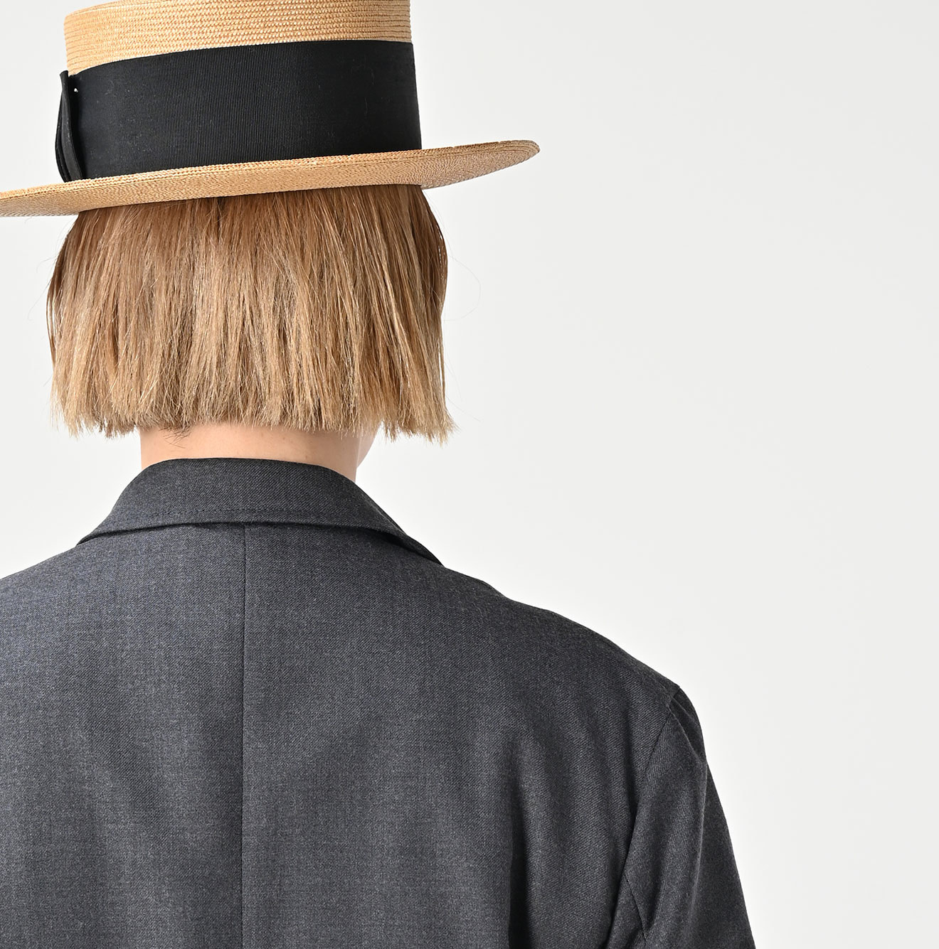 Wool Saxony 908 Miyuki Jacket Detail