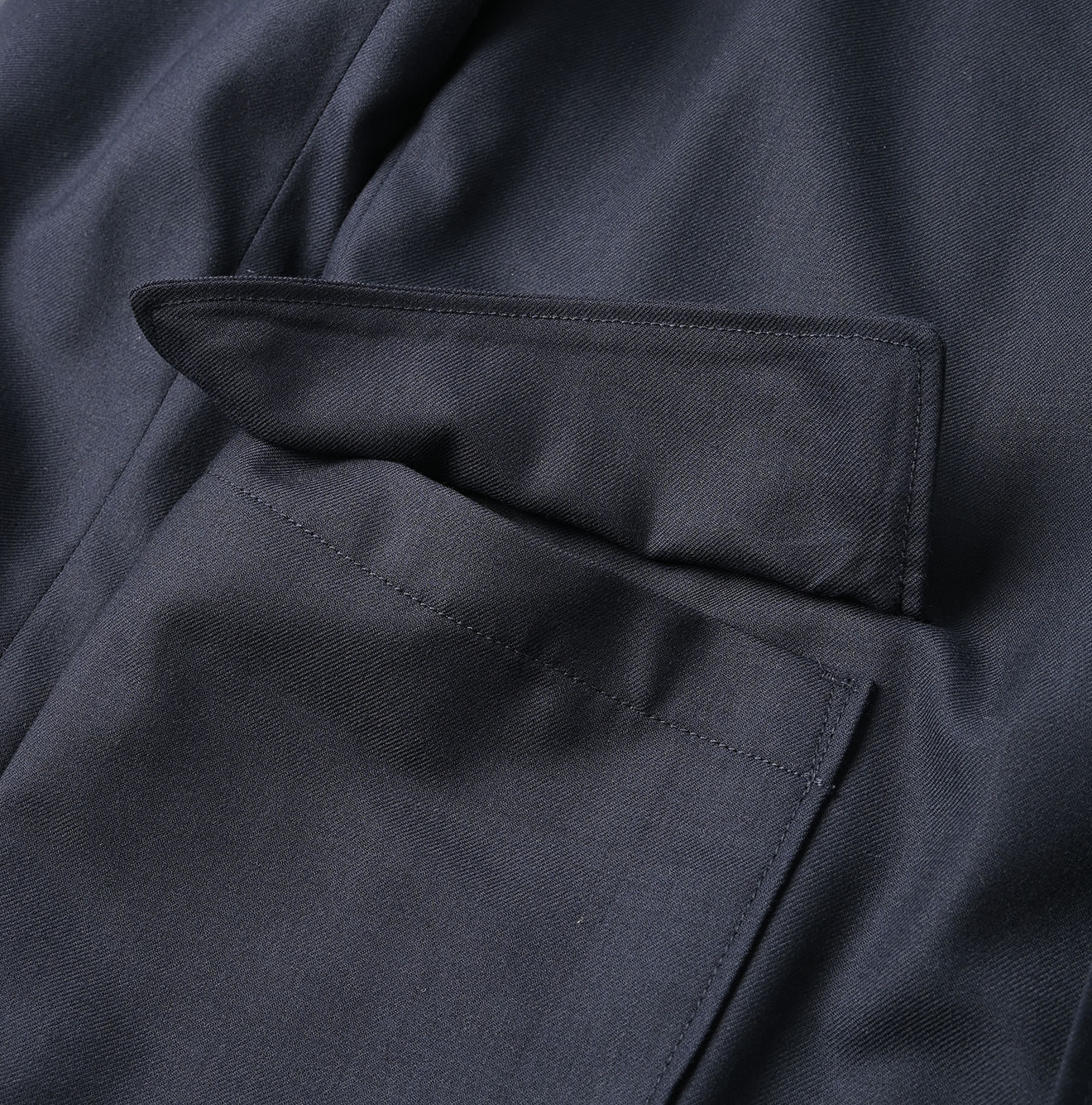 Wool Saxony 908 Miyuki Jacket Detail