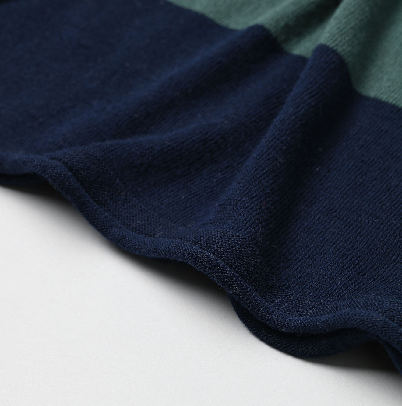 Super Gauze Tri-color Muffler Detail