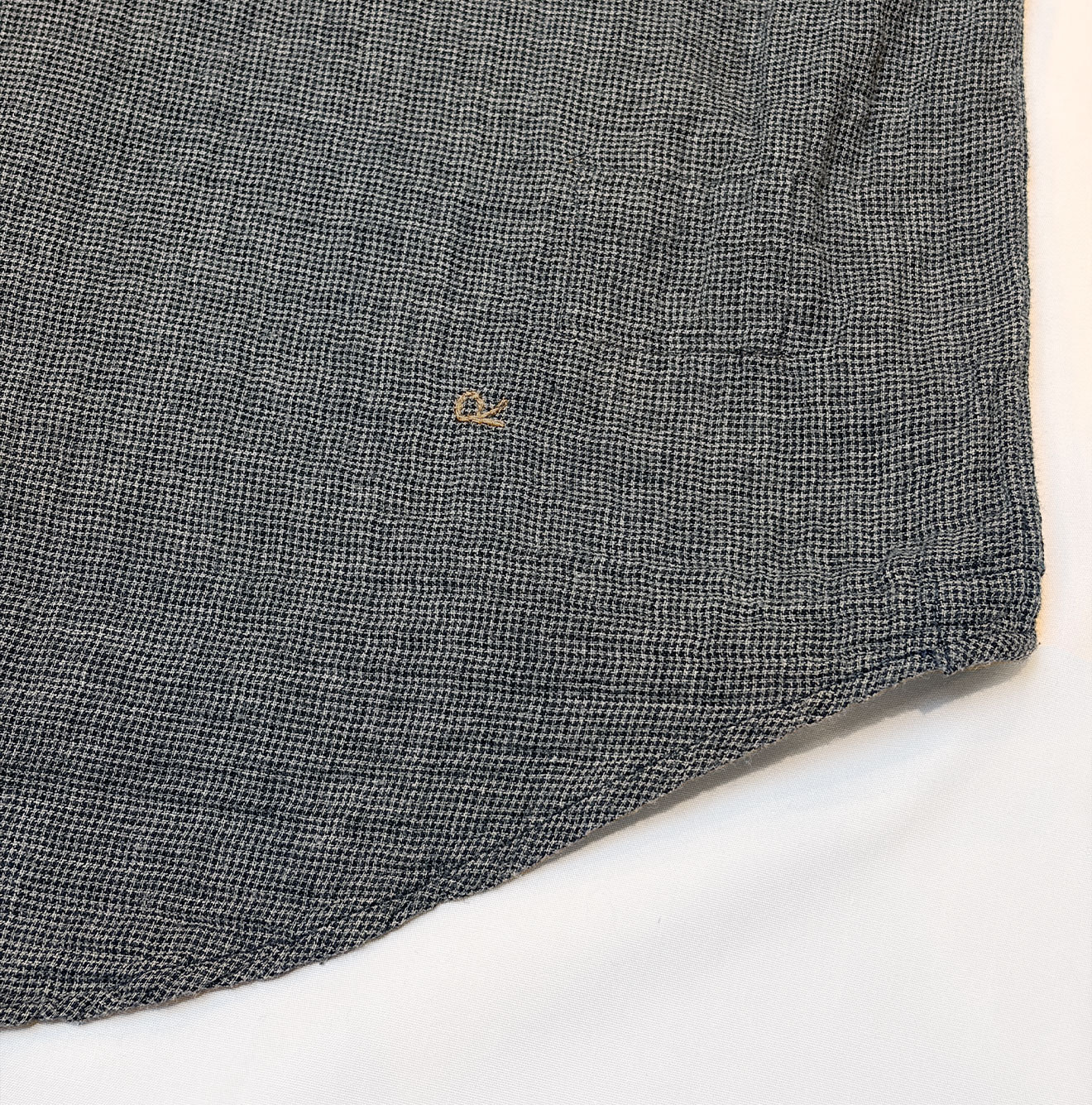 FuwaFuwa Double Woven 908 Loafer Shirt Detail