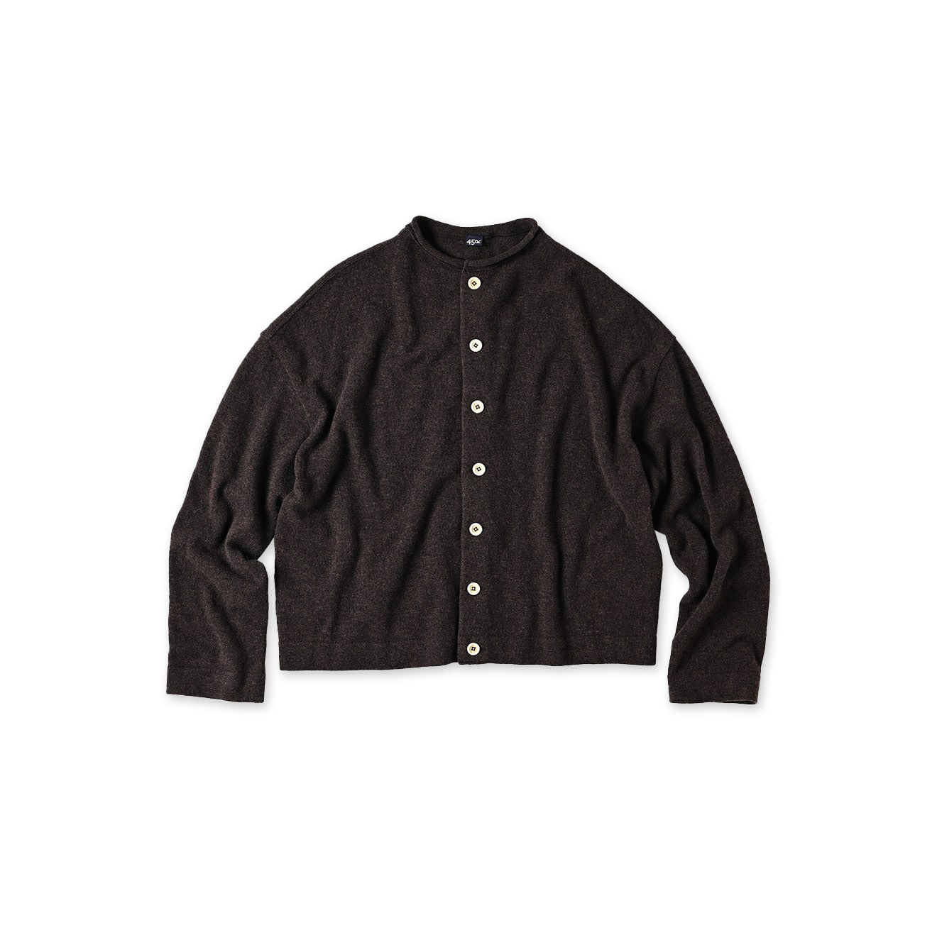 Cashmere Cardigan Dark Brown Top