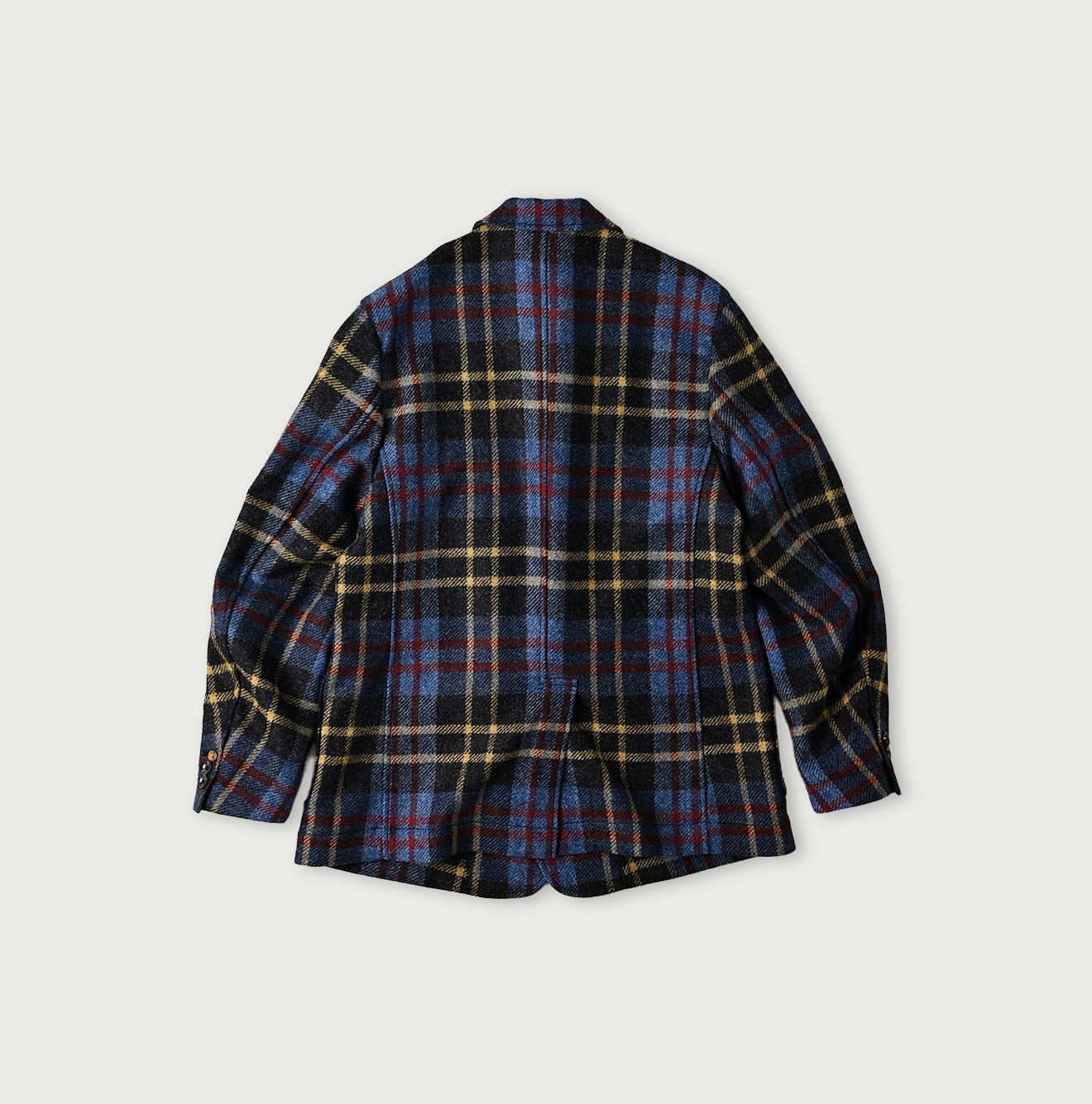 Wool Tartan 908 Miyuki Jacket Back