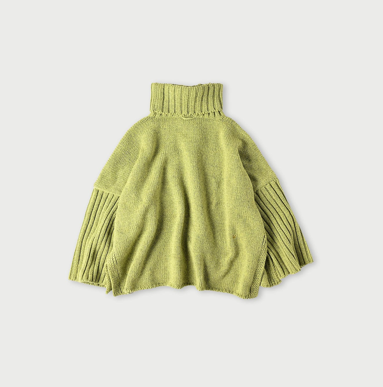 Cashmere Poncho Back