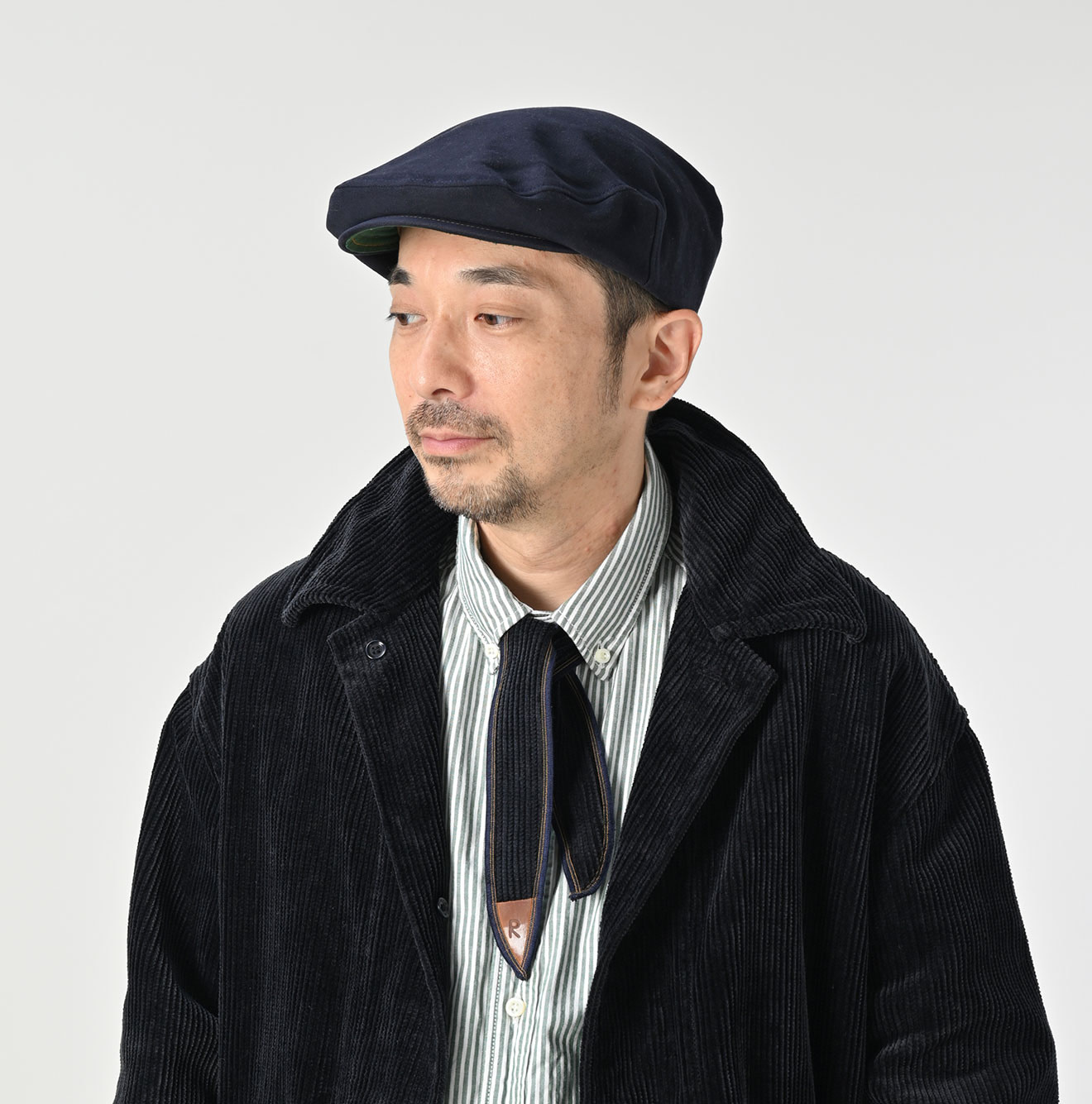 Selvage Corduroy 1908 Tie Male Model