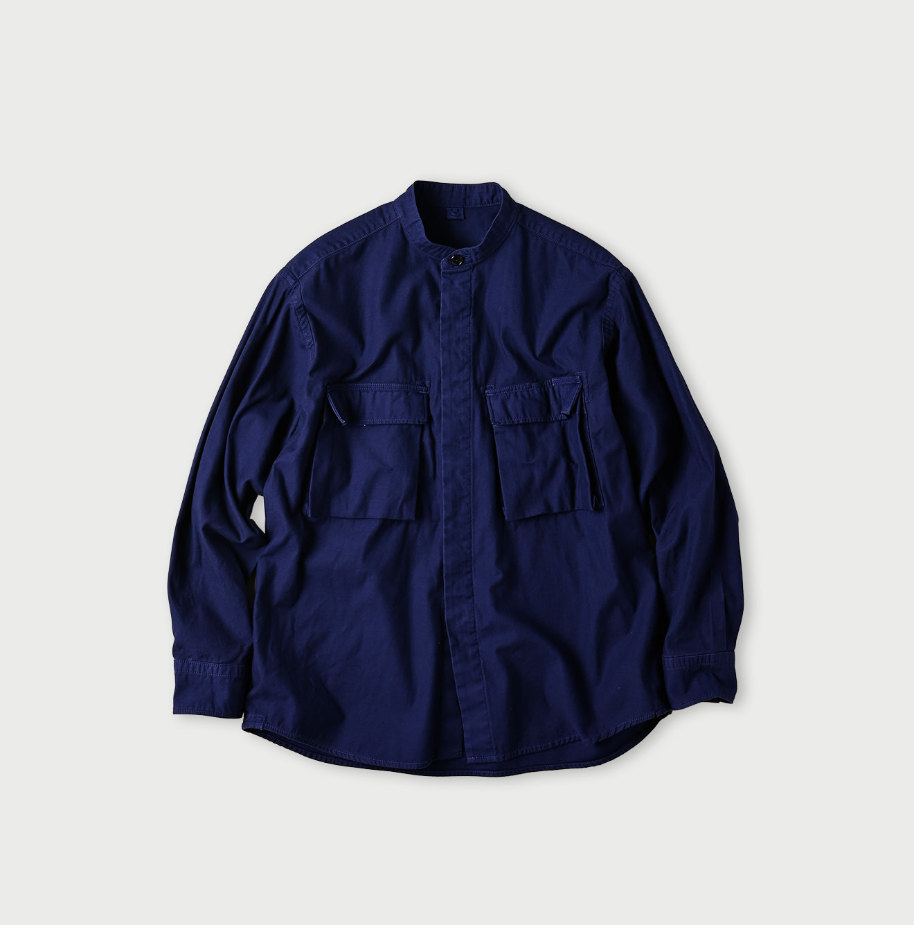 Thin Back Satin 908 Nîmes Shirt Navy