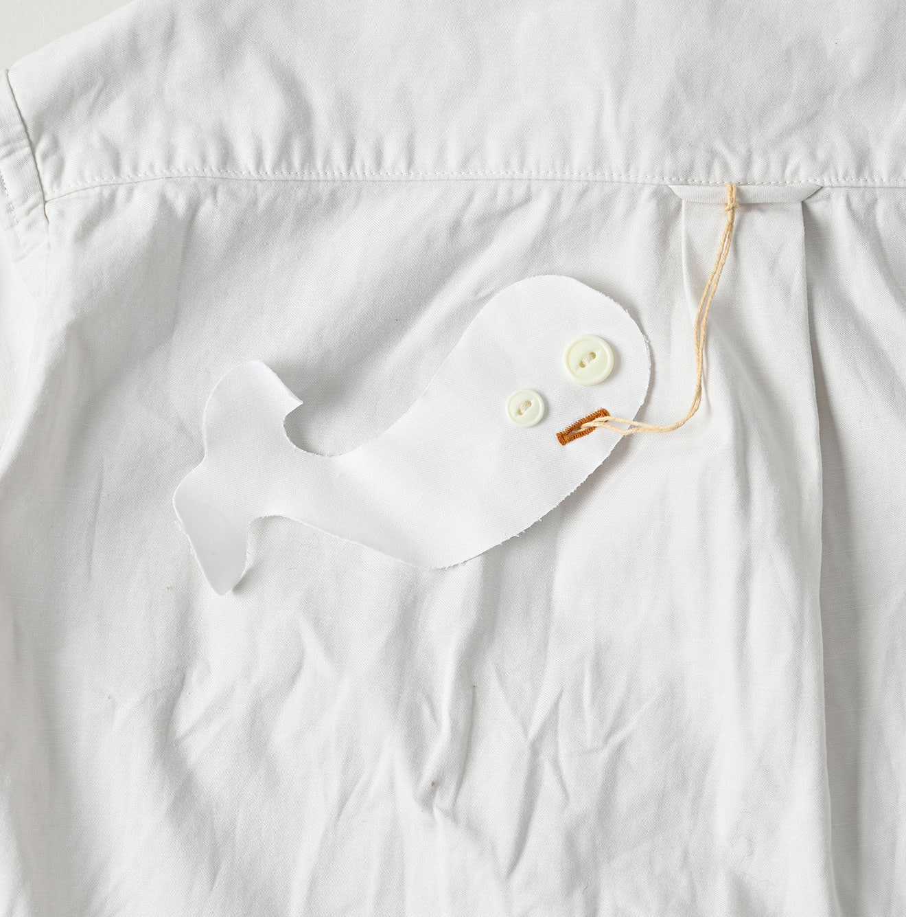 Thin Back Satin 908 Nîmes Shirt Detail