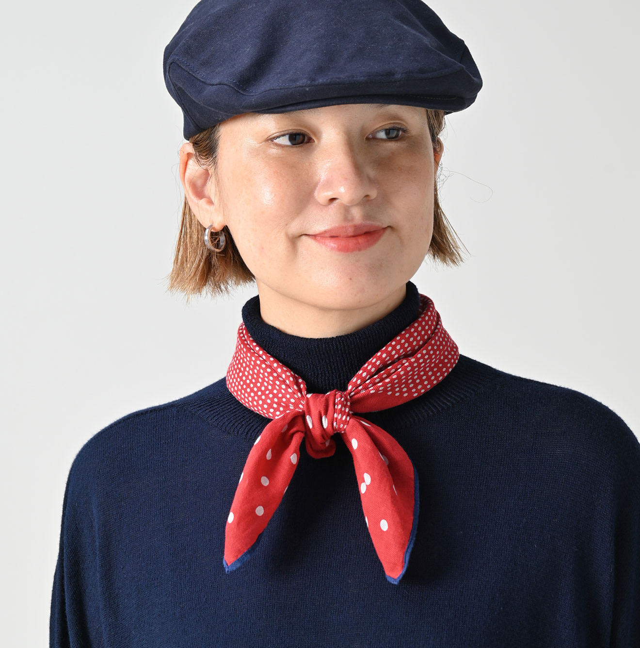 Supima Aya MARUMITSU Trio Bandana Female Model