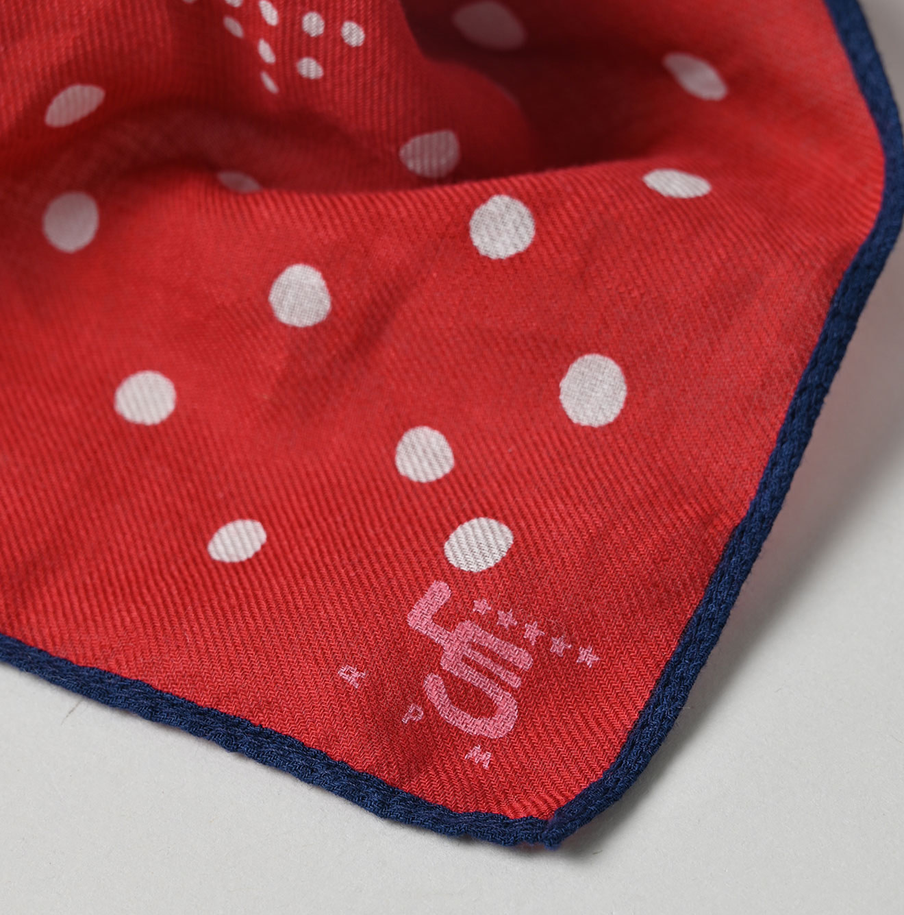 Supima Aya MARUMITSU Trio Bandana Detail