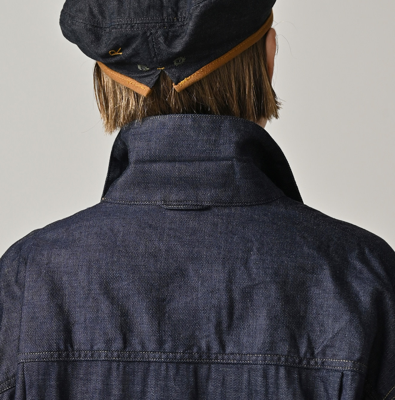 45 Petit Denim Bush Shirt Detail