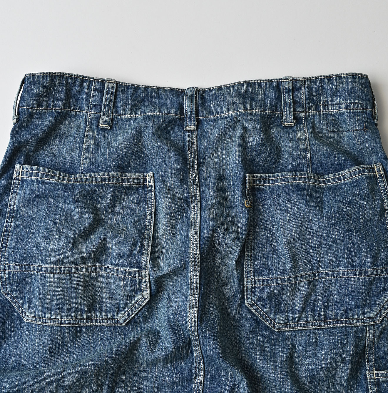 Mugihiko Denim Painter Skirt Zyu Detail