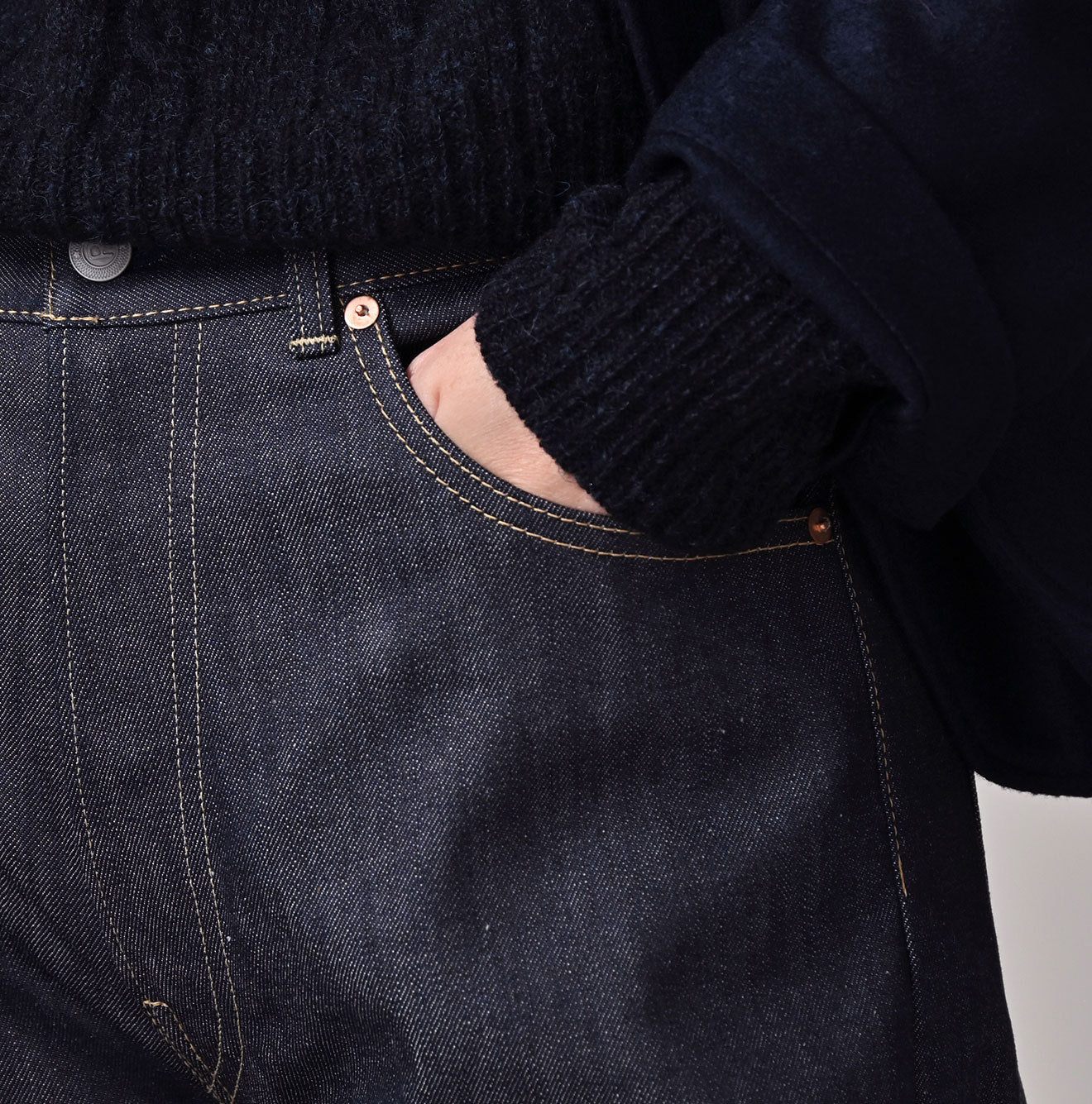 Rye Mugi Denim Charlotte 5 Itchora Detail