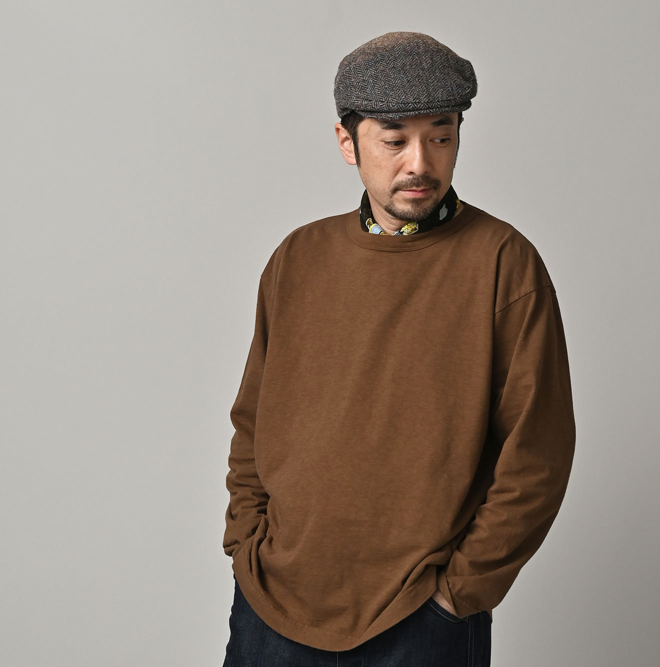 Tenjiku 908 Ocean T-shirt Male Model