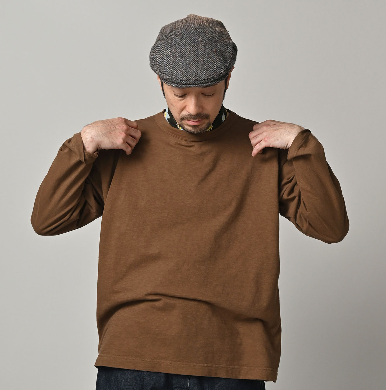 Tenjiku 908 Ocean T-shirt Male Model