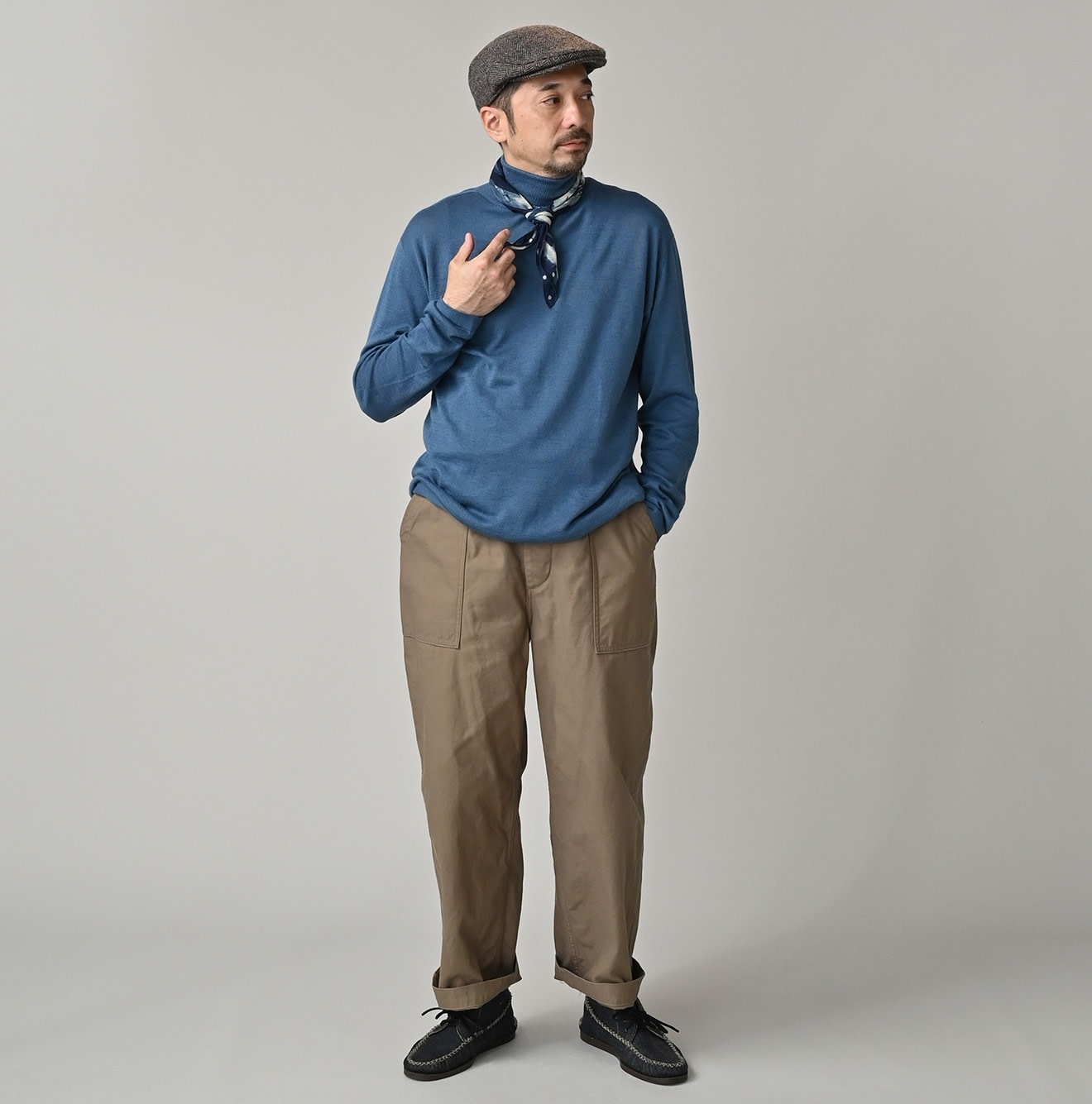 Whole Super Gauze 908 Turtle Male Model