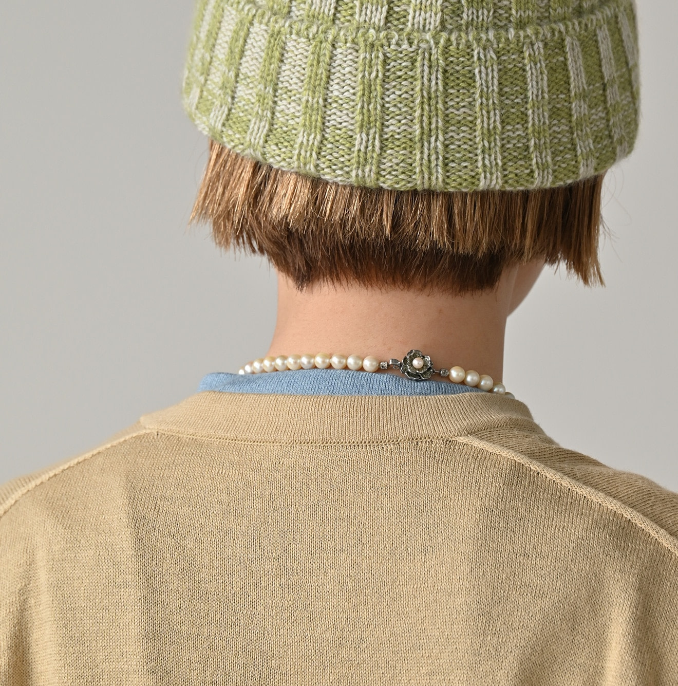Whole Super Gauze 908 Henley Detail