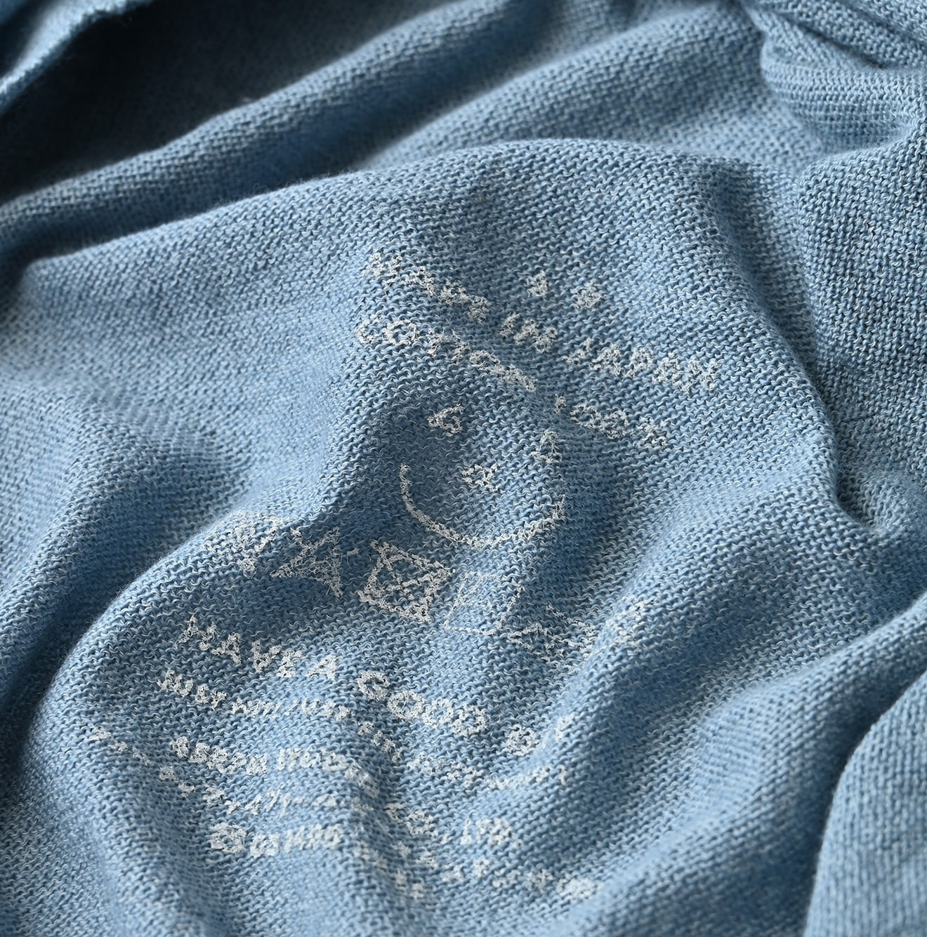 Whole Super Gauze 908 Henley Detail