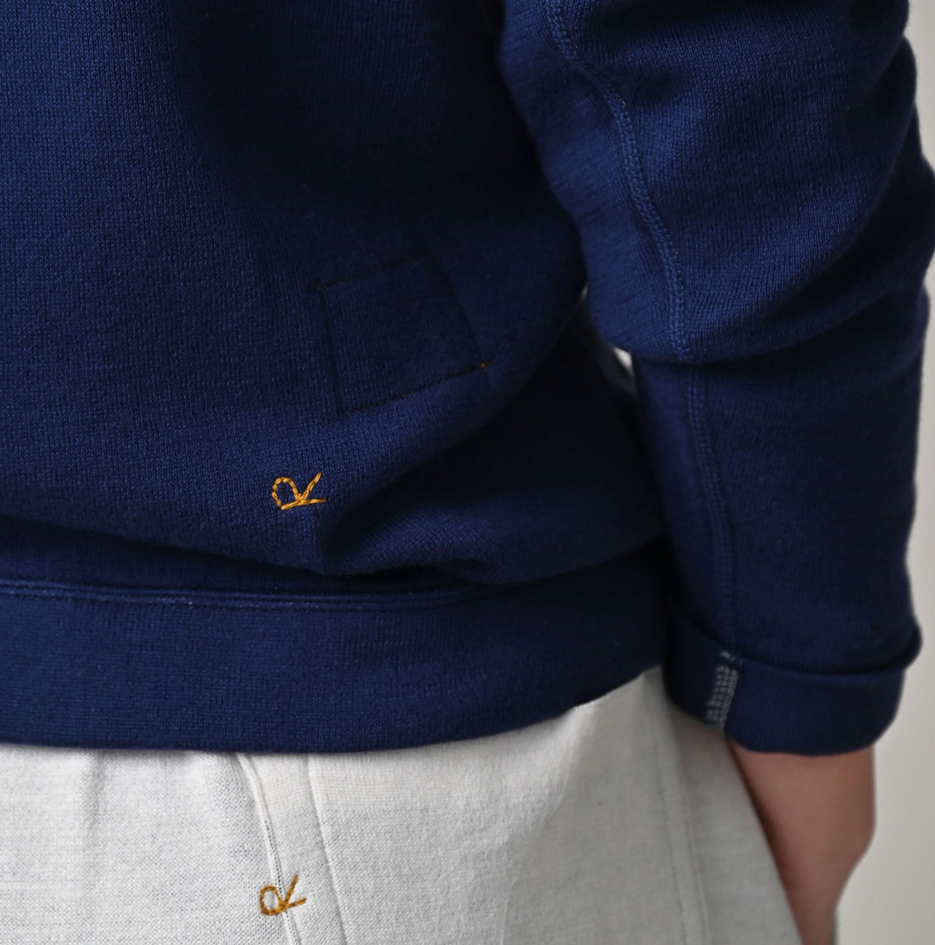 Smooth 908 Shawl Cardigan Detail