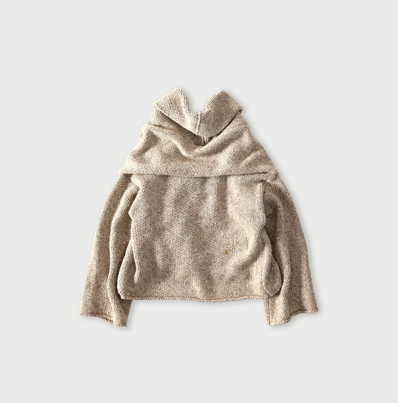 Cashmere Linen Cache-Coeur Back