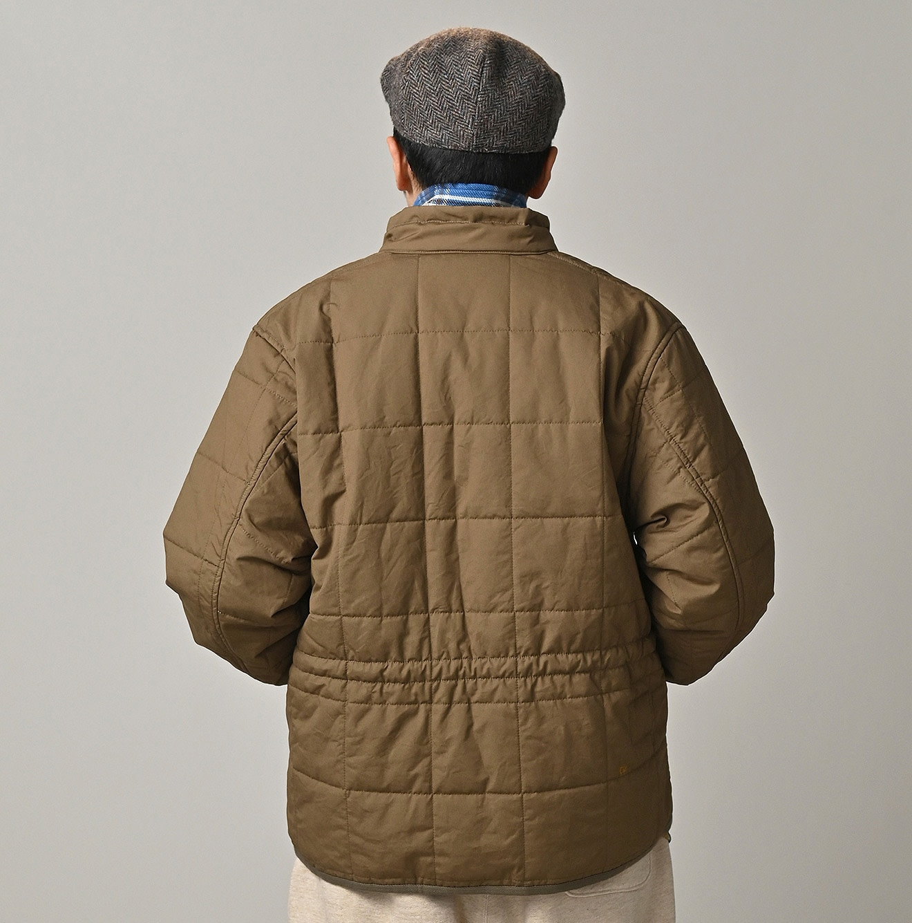 Weather 908 Quilting Blouson Male Model