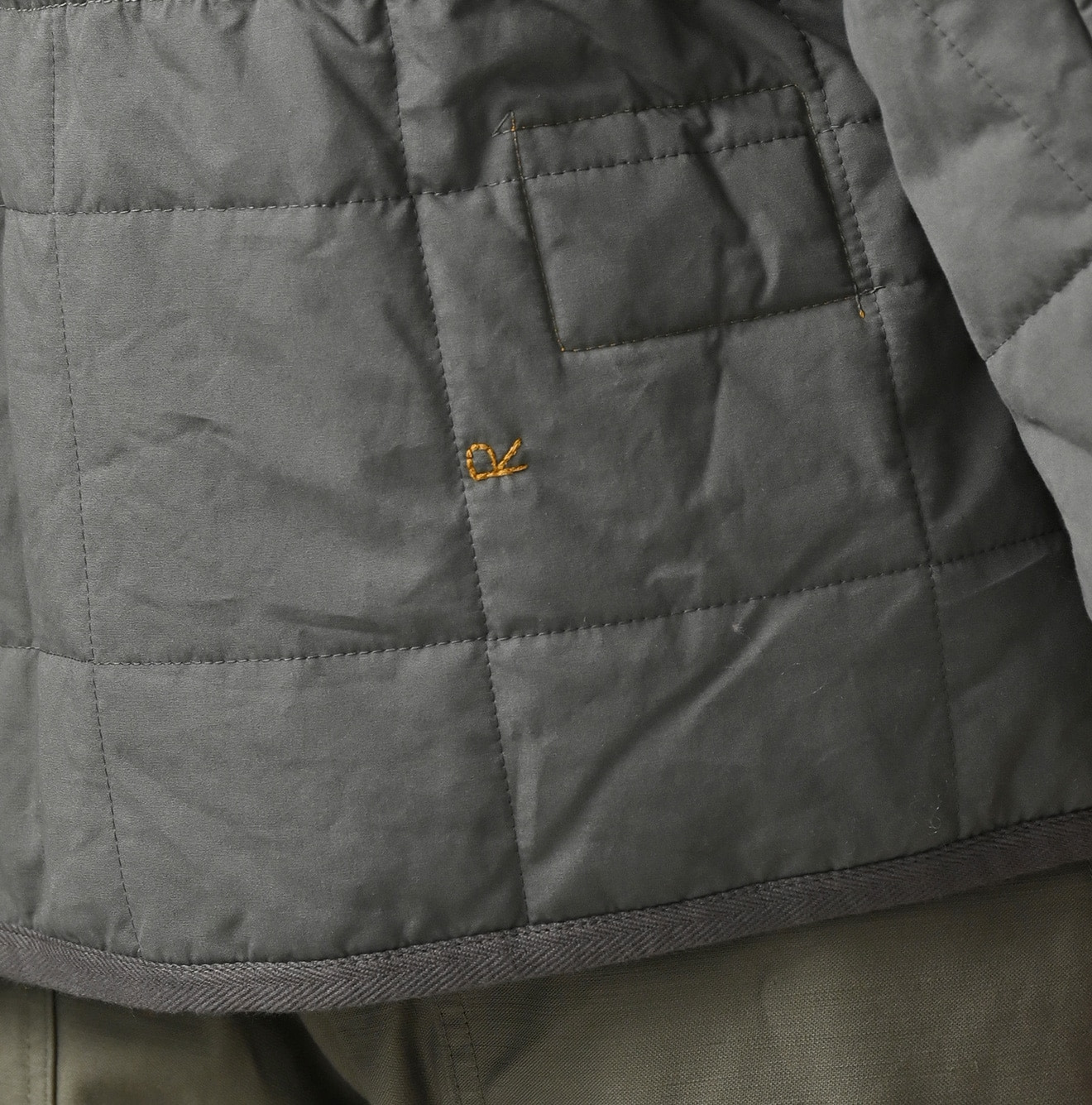 Weather 908 Quilting Blouson Detail