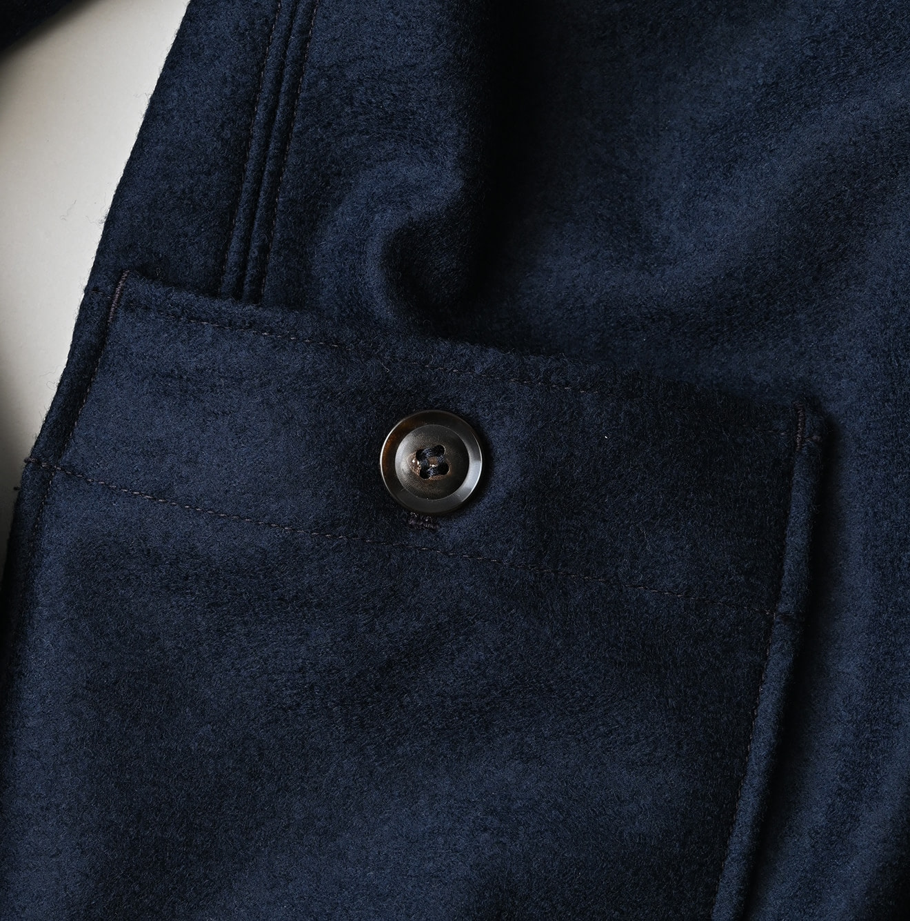 Jersey Flannel 908 Jacket Detail