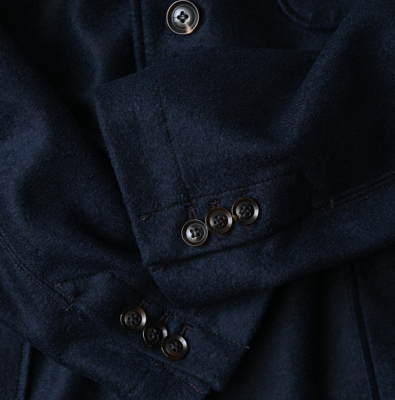 Jersey Flannel 908 Jacket Detail