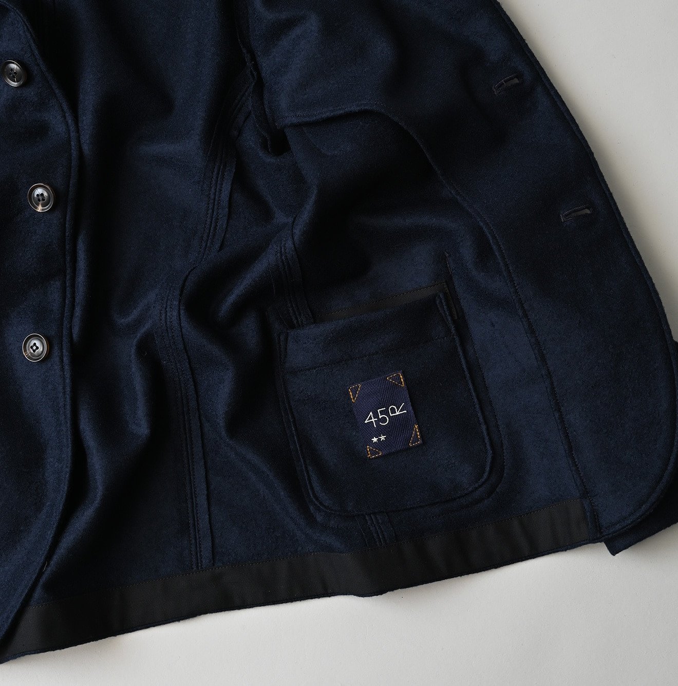 Jersey Flannel 908 Jacket Detail