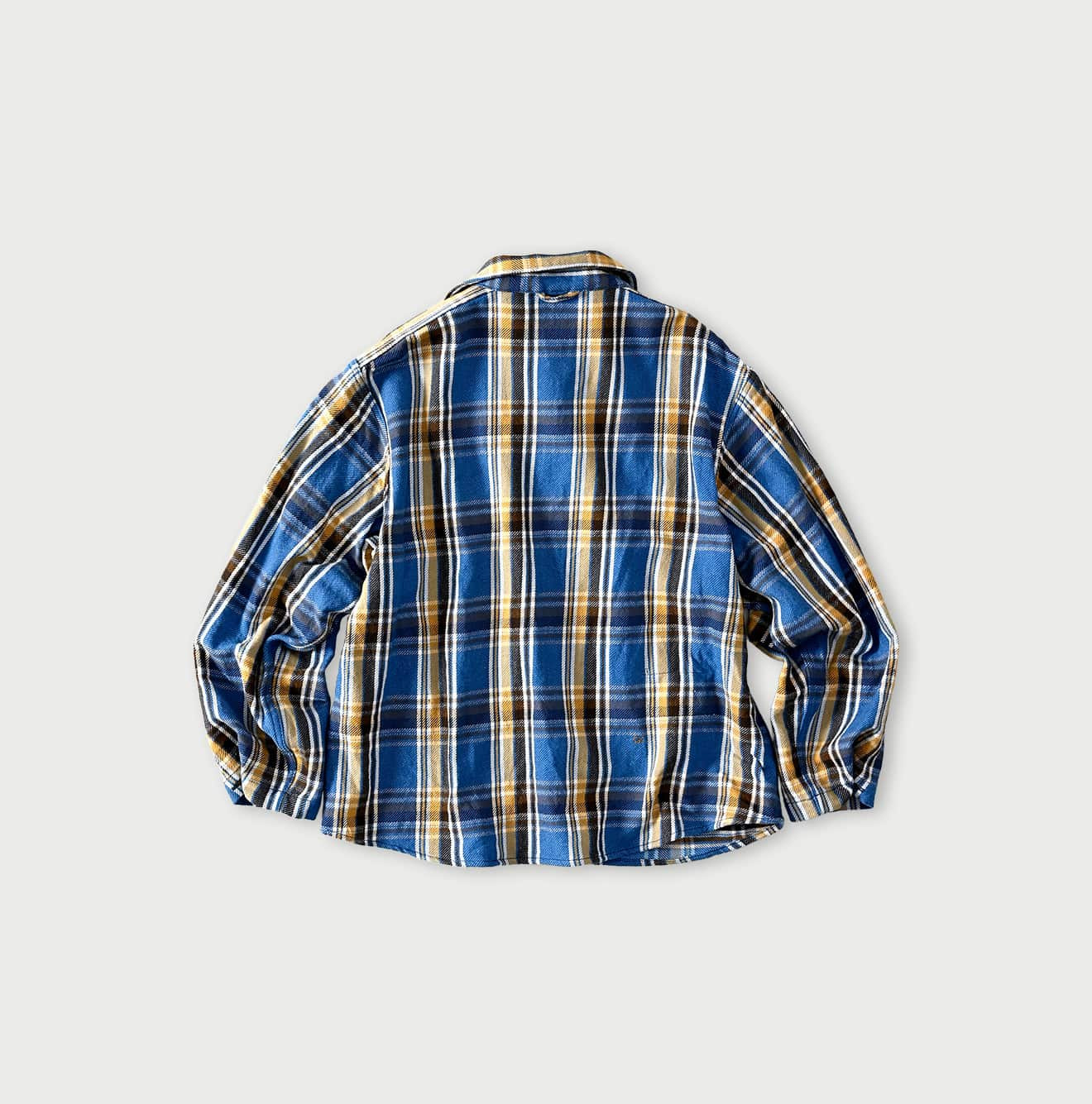 Zakkuri Indian Flannel 908 Duffer Shirt.Back