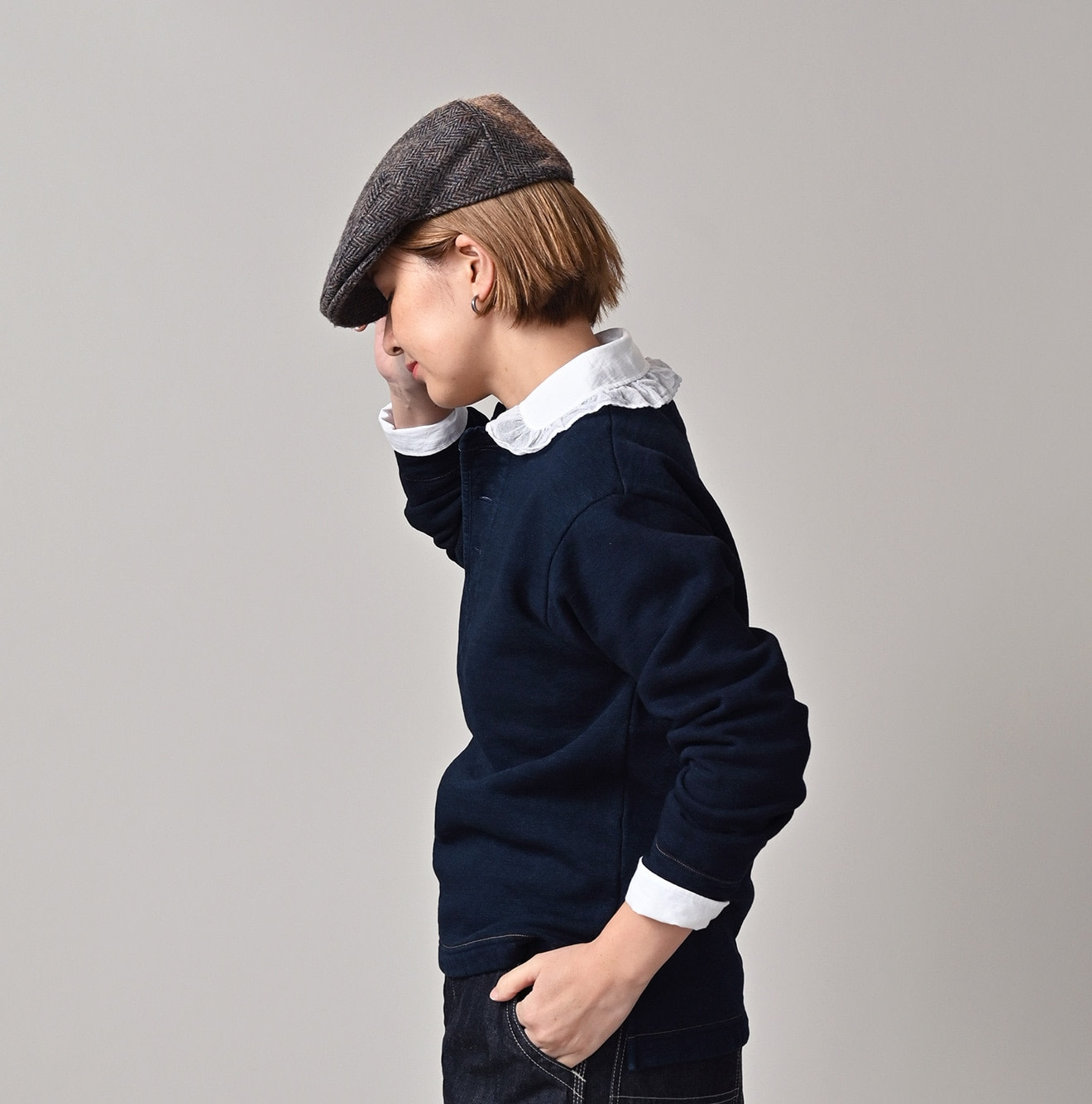 Indigo Urake 908 Henley Female Model