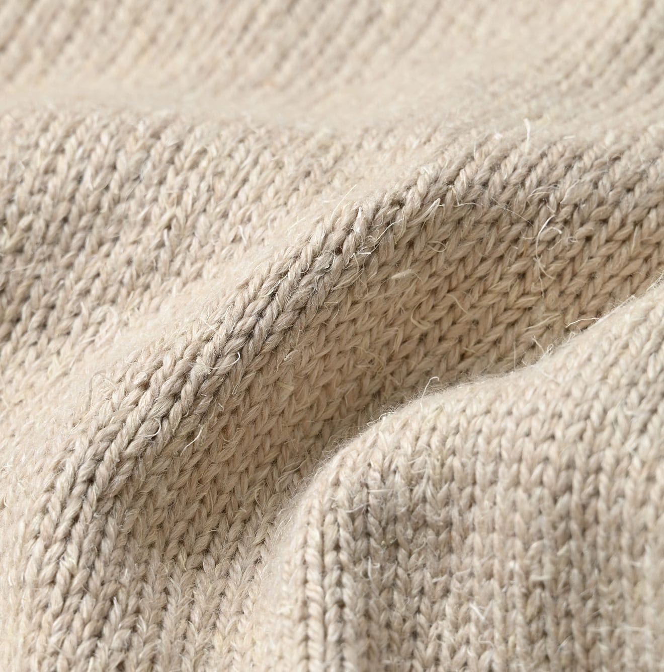 Cashmere Linen Raglan Sleeve Sweatshirt MEN Detail