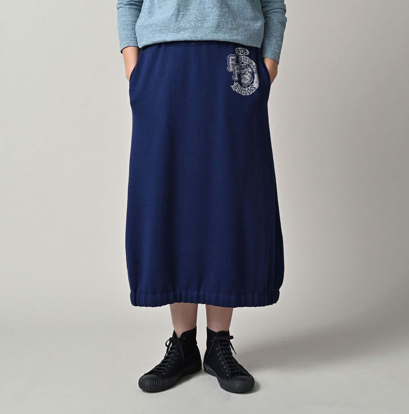 Smooth Skirt Female Model