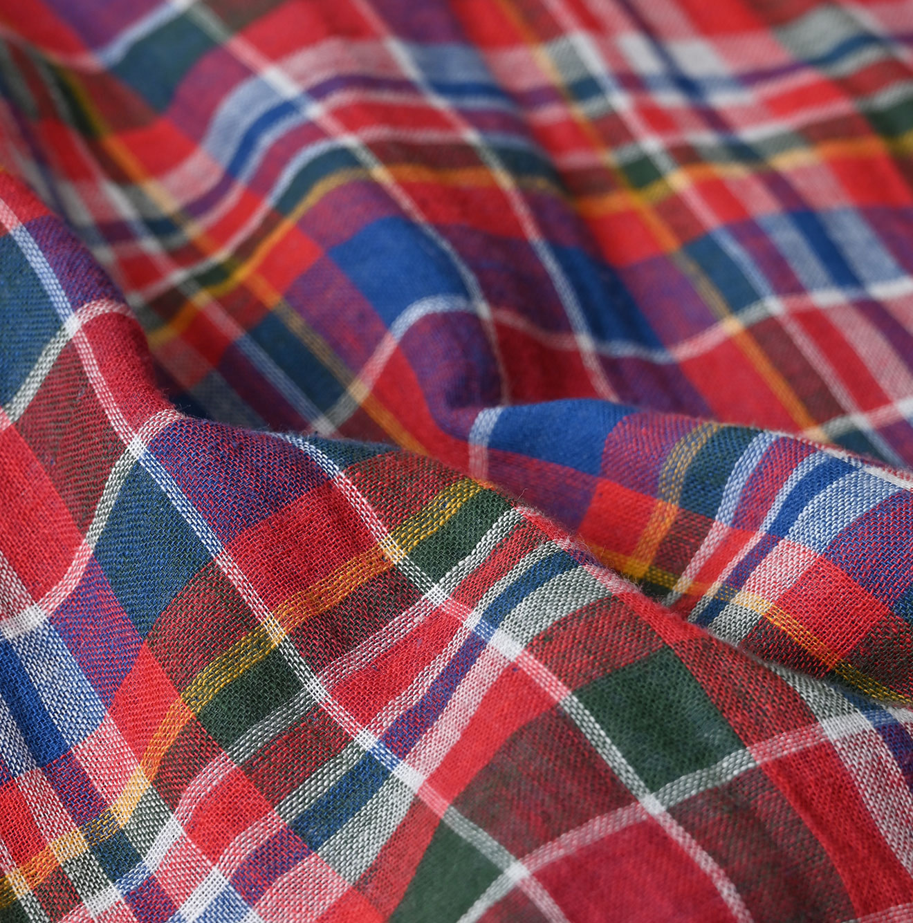 Gauze Double Woven 908 Gatcha-Pocket Shirt Detail