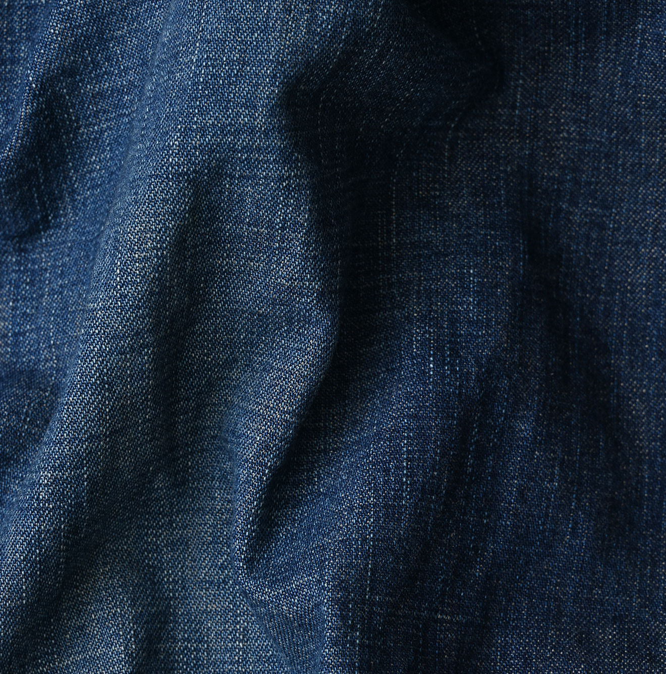 Work Indigo Painter Skirt Zyu Detail