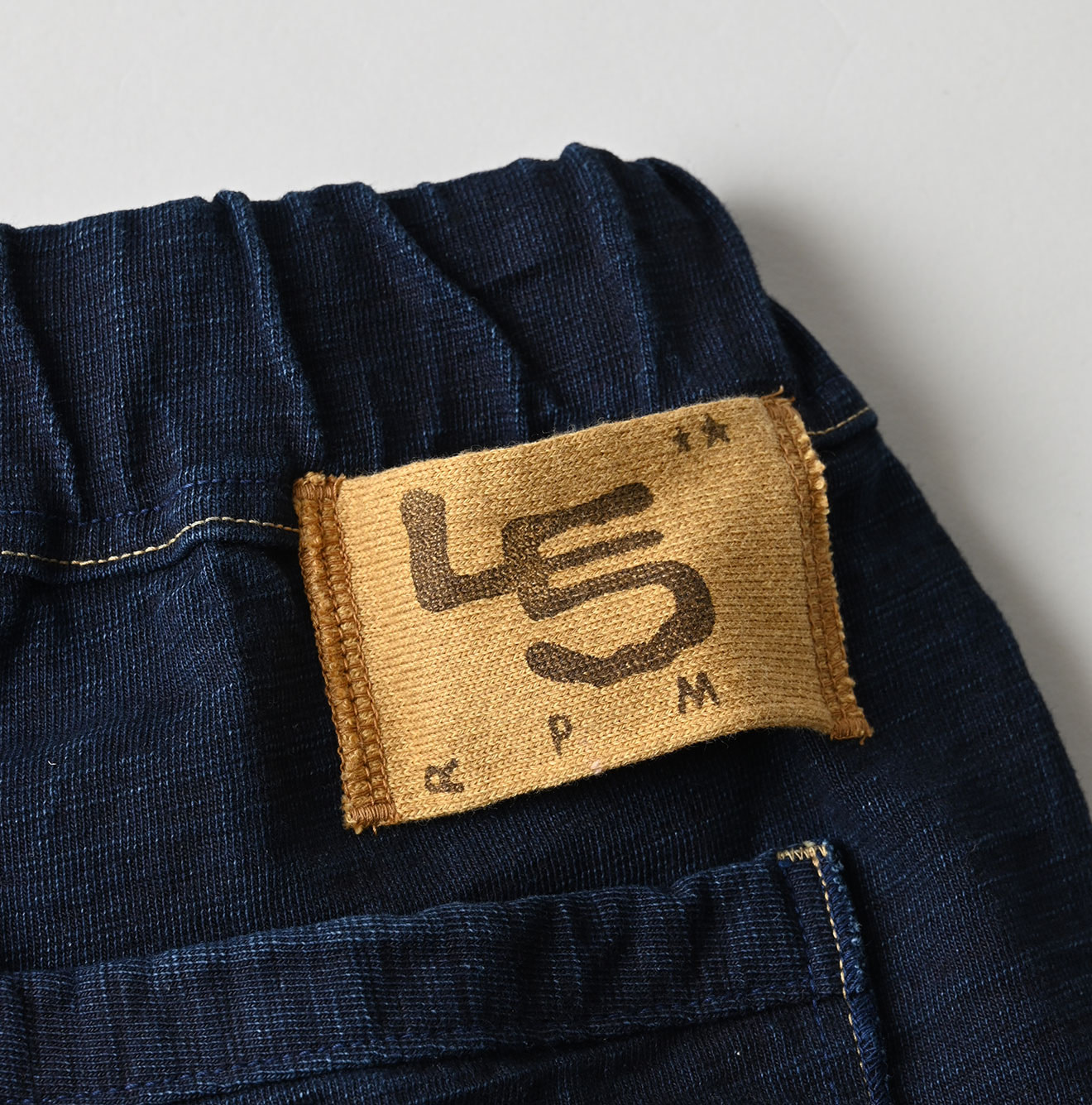 Indigo Dekoboko Tenjiku 908 Pants Detail