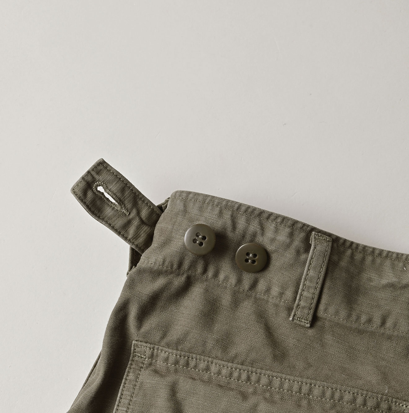 Back Satin 908 Baker Pants Detail