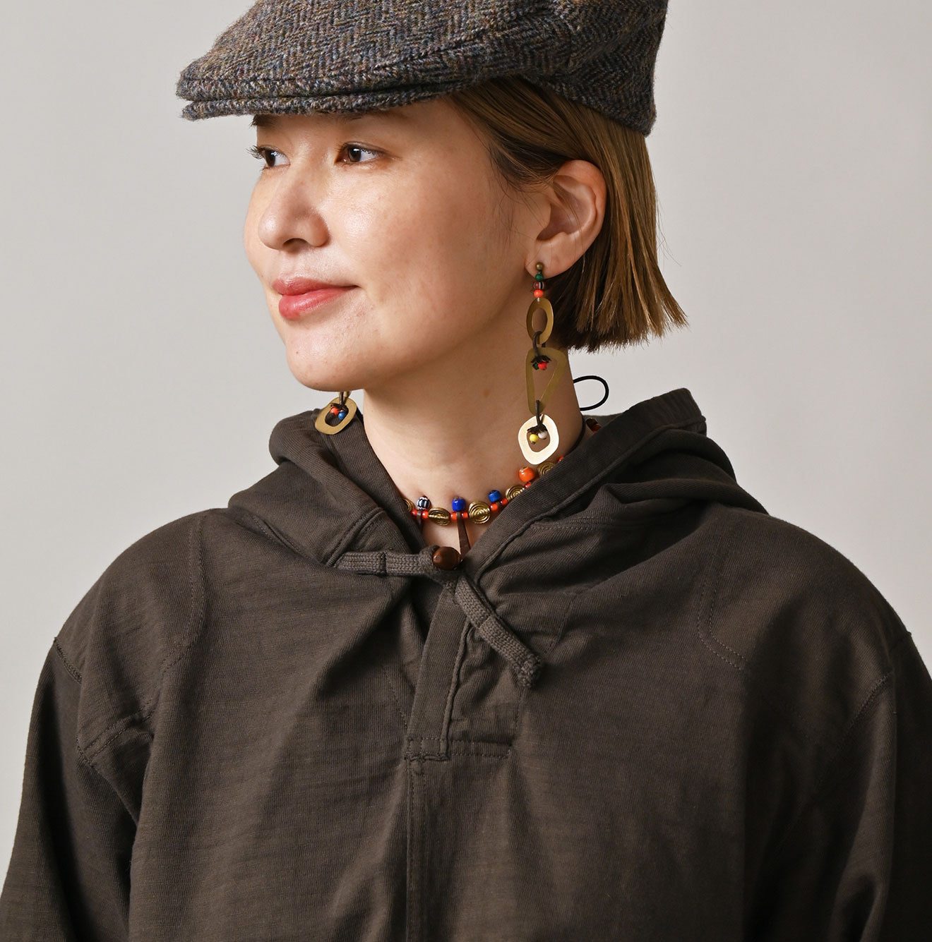 Dekoboko Tenjiku 908 Hoodie Detail