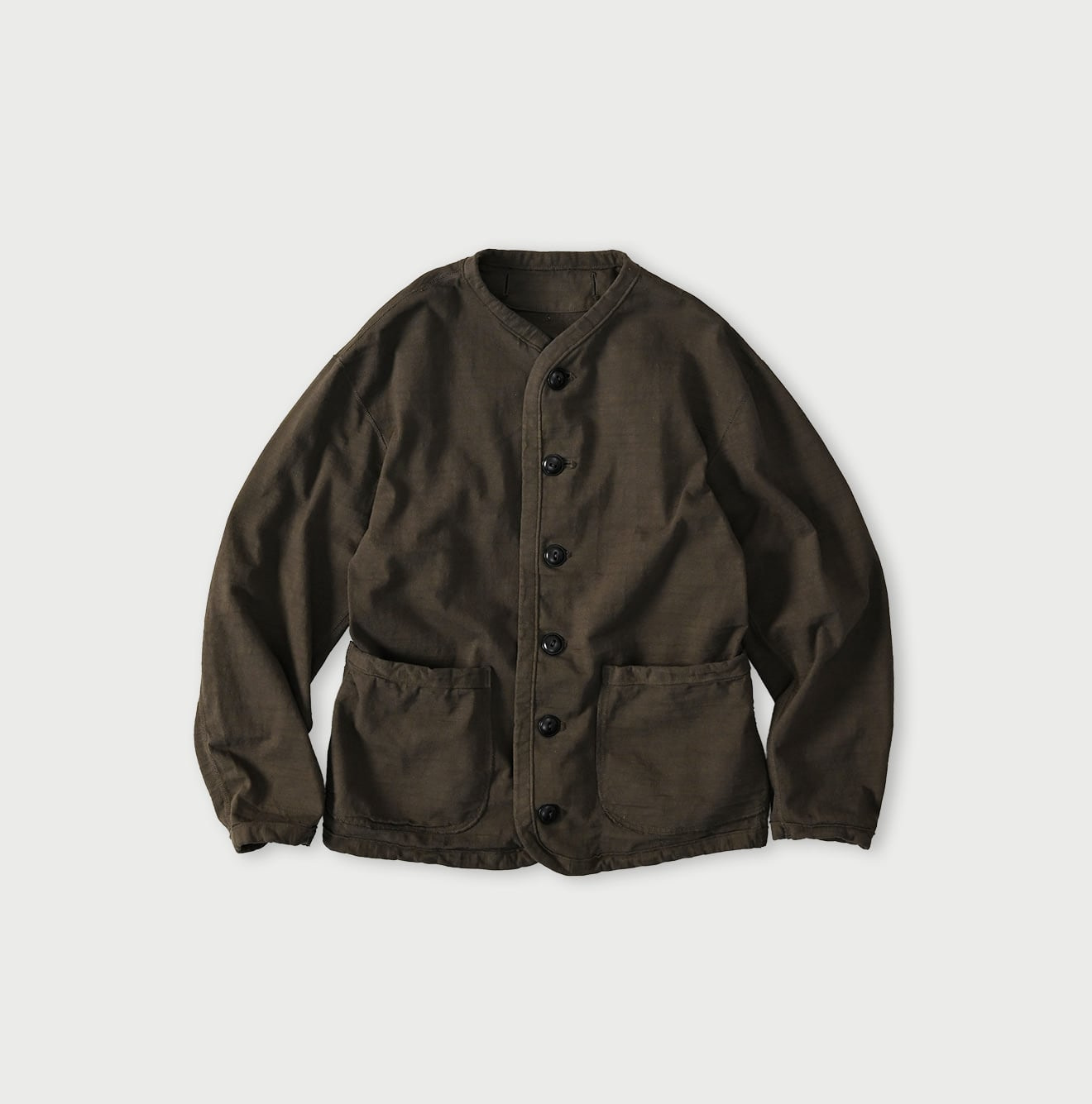 Dekoboko Tenjiku 908 Binder Cardigan Khaki