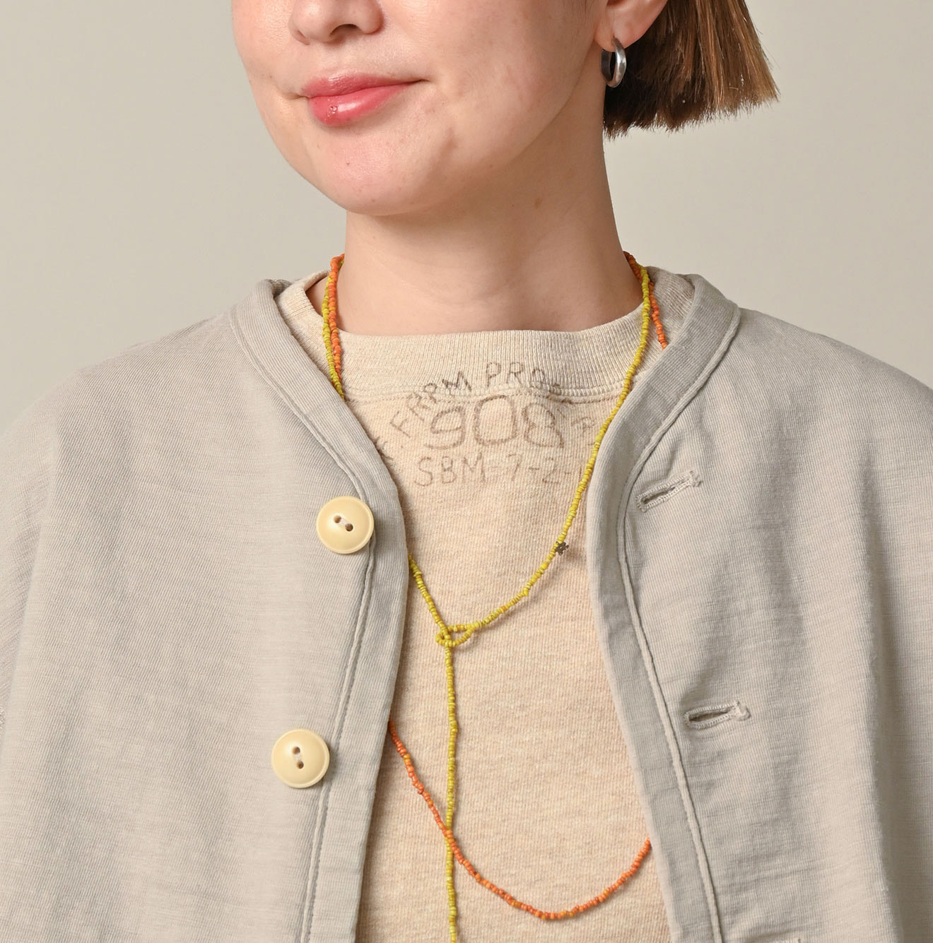 Dekoboko Tenjiku 908 Binder Cardigan Detail