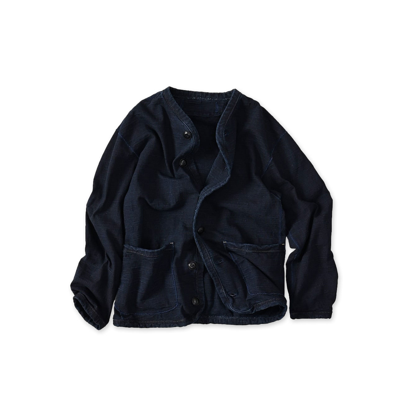 Indigo Dekoboko Tenjiku 908 Binder Cardigan