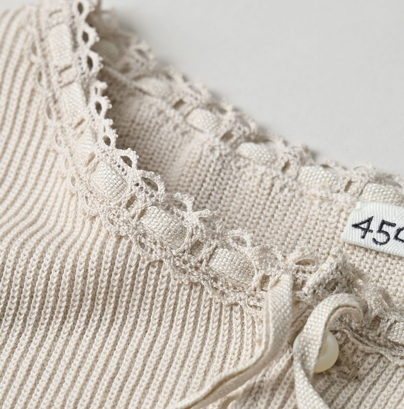 Rib Knitsew Camisole Detail