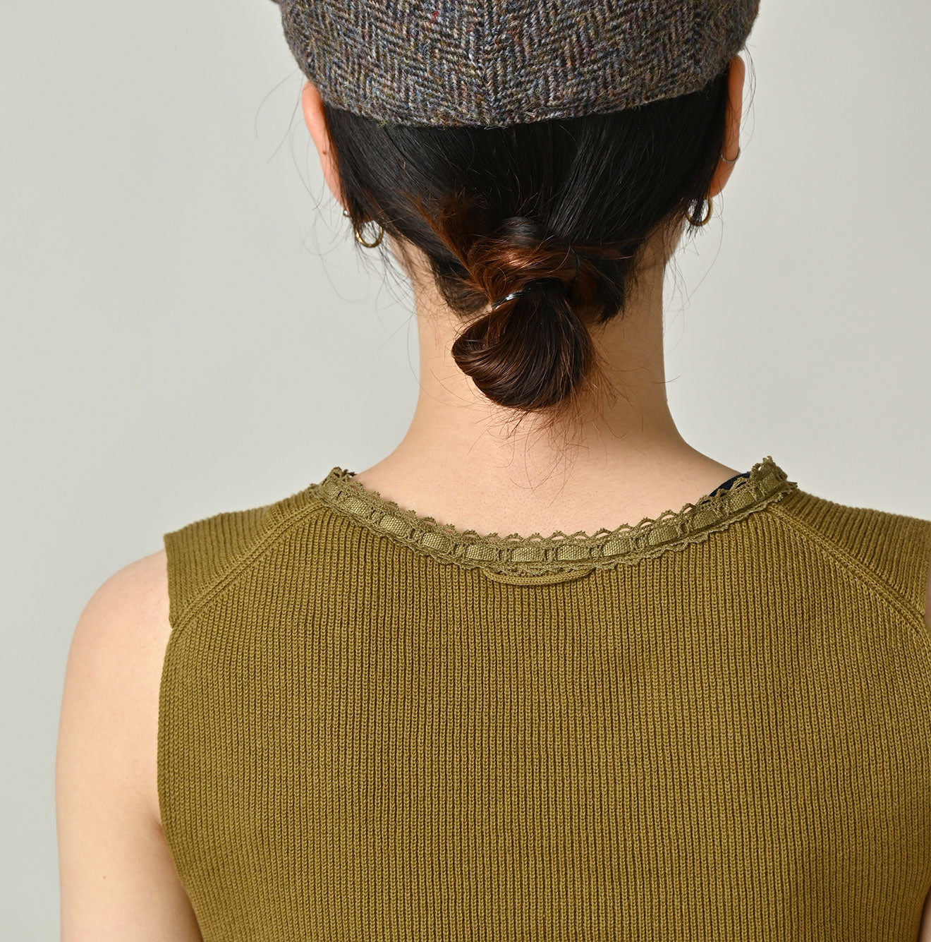 Rib Knitsew Camisole Detail