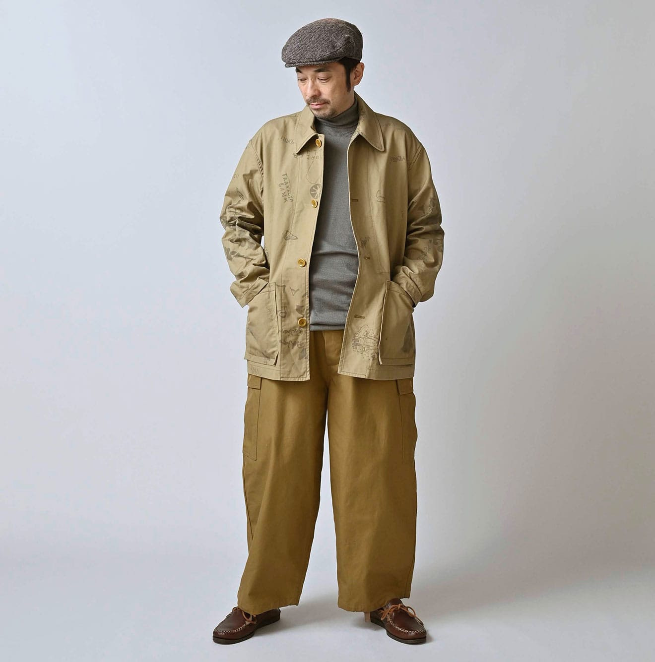 Duck Doodle Print 908 Cover All Male Model